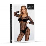 Бодістокінг - Bodystocking 2037, black - One Size