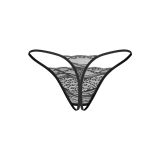 Набір трусиків з доступом Obsessive Bianca 2-pack crotchless thong 2XL/3XL