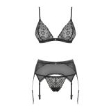 Комплект білизни - Obsessive Shibu Set Black S/M Комплект білизни - Obsessive Shibu Set Black S/M