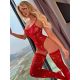 Бодістокінг JSY WW7238-Red One Size