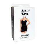 Лакированное платье Art of Sex - Demeter, цвет красный, размер S