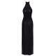 Платье Noir Handmade F372 Onyx Twin-slit Long dress L