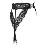 2340542 Cottelli Collection Suspender Belt Black