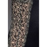Сорочка приталена з чашечками MONTANA CHEMISE black XXL/XXXL - Passion Exclusive, трусики