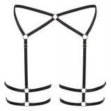 2340577 Cottelli Collection Suspender Belt Black