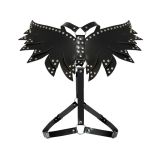Женская портупея Art of Sex - Wings черная L-2XL, экокожа