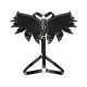 Женская портупея Art of Sex - Wings черная L-2XL, экокожа