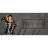 Боди Noir Handmade F352 Red powerwetlook body - L
