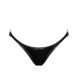 Трусики Noir Handmade P014 Dominae PVC panty with silver clasp 3XL