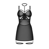 Бебі-долл Obsessive Arrowel Black chemise S/M
