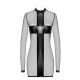 Платье Noir Handmade F369 Crossfire Mesh & Wetlook Mini dress M