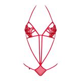 Боді - Obsessive Luiza Body Red S/M Боді - Obsessive Luiza Body Red S/M