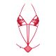 Боді - Obsessive Luiza Body Red S/M Боді - Obsessive Luiza Body Red S/M
