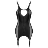2001101 Zado Leather Basque Black