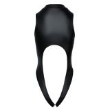 2644495 Cottelli Collection Crotchless Body Zip Black