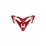 Трусики Obsessive Inferro crotchless thong S/M/L