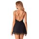 Obsessive Bella Rou chemise & thong XS/S