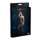 Прозрачный бодистокинг Moonlight Model 03 XS-L Black, с доступом