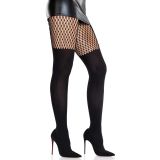 Колготки Leg Avenue Garter Illusion Tights with Net Detail One Size Black Колготки Leg Avenue Garter Illusion Tights with Net Detail One Size Black