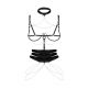 Портупея Obsessive Premisis Black harness S/M/L