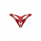 Трусики Obsessive Inferro crotchless thong S/M/L