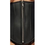 2001071 Zado Leather Corset Black