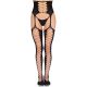 Колготки Leg Avenue Stockings with Attached Garter Belt One Size Black