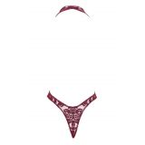 Боди Noir Handmade F386 Kink Royal cascade bodysuit S