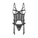 Корсет Obsessive Euridia corset & tanga M/L