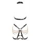 2001128 Zado Leather Harness Set Black