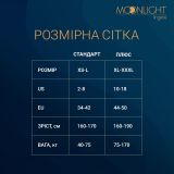 Эротическое платье Moonlight Model 13 XS-L Black, длинный рукав