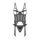 Корсет Obsessive Euridia corset & tanga XL/2XL