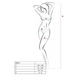 Бодистокинг Passion BS071 red, комбинезон на бретелях