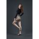 Эротическое платье Moonlight Model 13 XS-L Black, длинный рукав