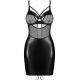 Сорочка Obsessive Dominna chemise & thong S/M