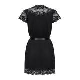 Obsessive 810-PEI-1 peignoir black S/M