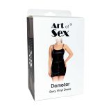 Лакированное платье Art of Sex - Demeter, цвет черный, размер S