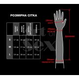 Вінілові мітенки Art of Sex - Lerona, розмір M, колір білий
