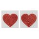 Прикраса для сосків - Cottelli Collection Nipple Sticker Heart
