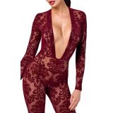 Бодистокинг Noir Handmade F382 Kink Royal Catsuit M