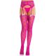 Колготки-панчохи Leg Avenue Heart Garterbelt Stockings One Size Magenta Колготки-панчохи Leg Avenue Heart Garterbelt Stockings One Size Magenta