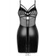 Сорочка Obsessive Dominna chemise & thong L/XL