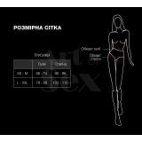 Сексуальні відкриті трусики Art of Sex - Isabell, колір чорний, розмір L-2XL