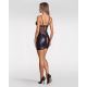 Сорочка Obsessive Dominna chemise & thong L/XL