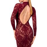 Платье Noir Handmade F384 Kink Royal midi dress M