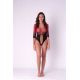 Бодистокинг Passion BS118 black/red