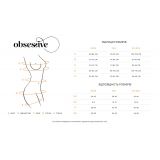 Трусики Obsessive Arrowel Black crotchless thongs L/XL