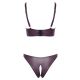 2214580 Bra and Briefs - purple {} M