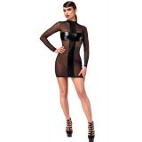 Платье Noir Handmade F369 Crossfire Mesh & Wetlook Mini dress XL