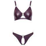 2214580 Bra and Briefs - purple {} M
